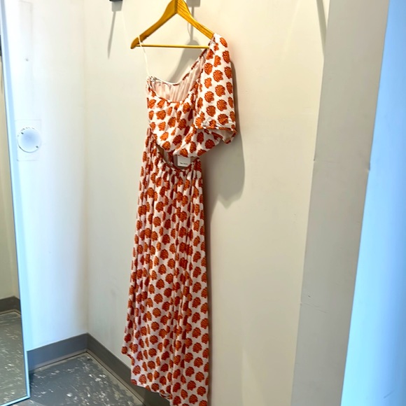 Velma Midi Dress Ottoman Dream Rooiboos - Picture 2 of 5